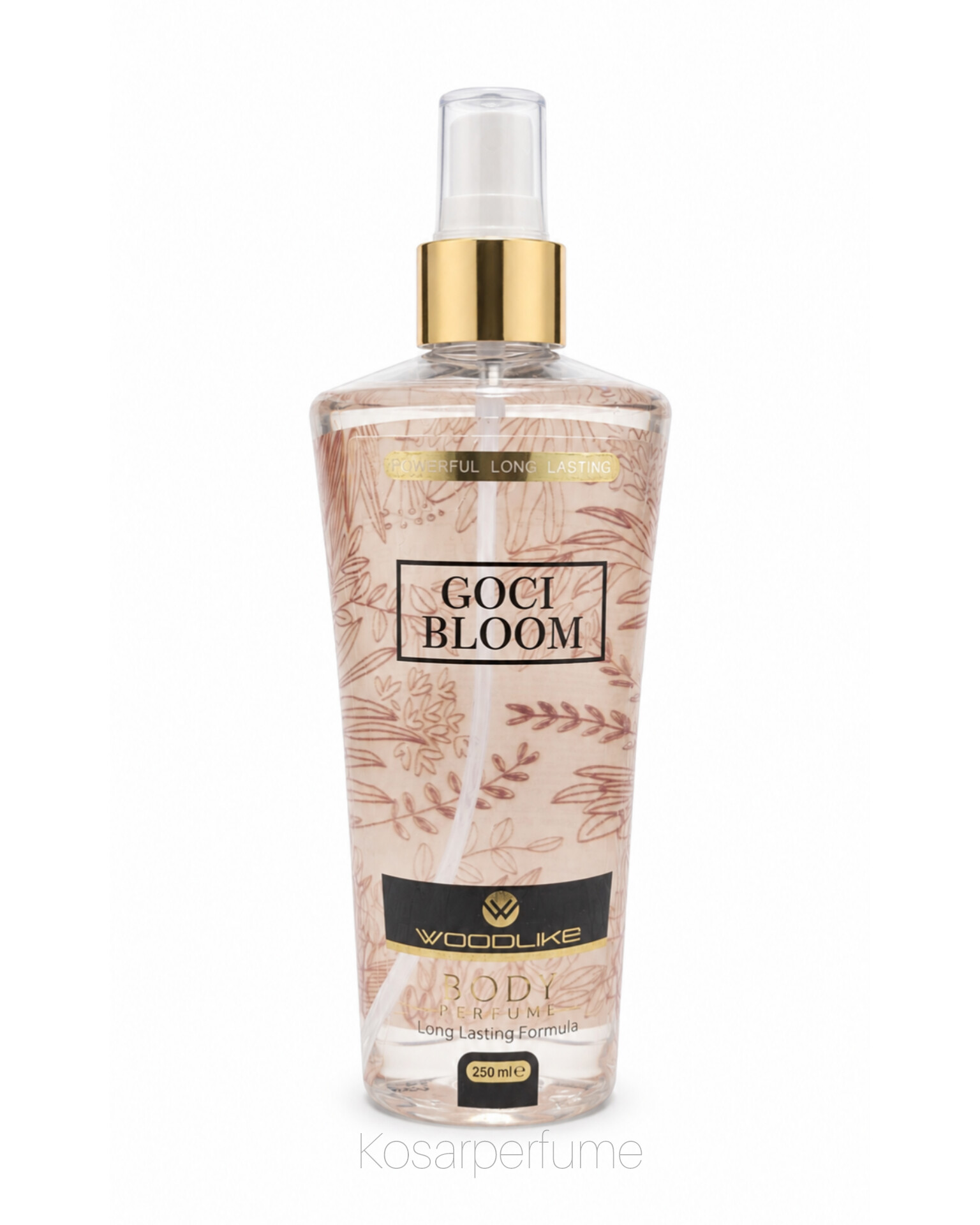 بادی اسپلش زنانه وودلایک مدل گوچی بلوم(GOCI BLOOM)حجم ۲۵۰ میل