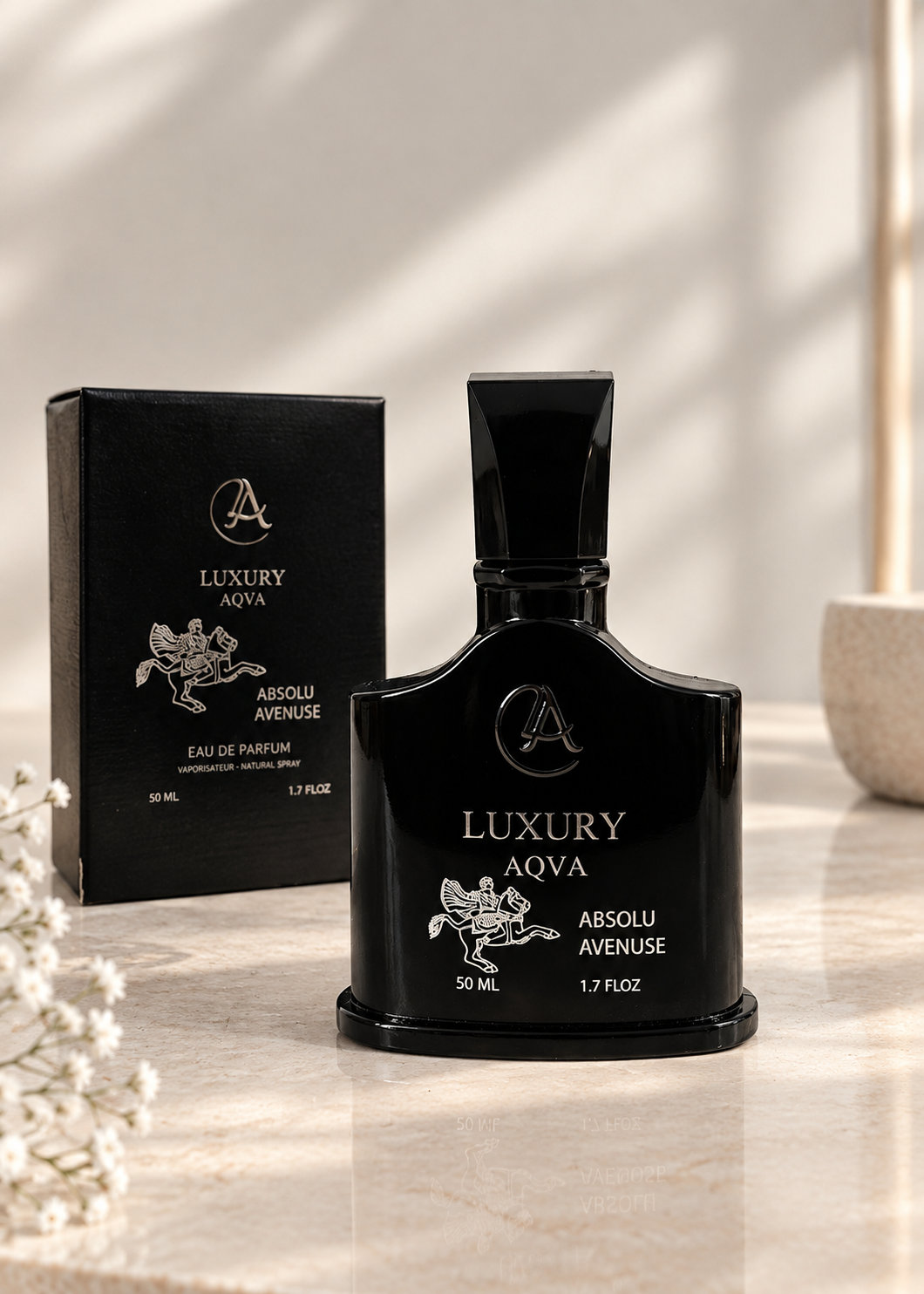 عطر مردانه کرید اونتوس ابسولو(ABSOLU AVENOSE)حجم ۵۰ میل شرکتی آکوا لاکچری