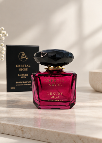 عطر زنانه ورساچه کریستال نویر مینی(CRESTAL NIORE)حجم ۵۰ میل شرکتی آکوا لاکچری